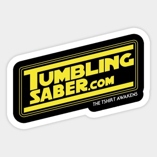 TumblingSaber Shirt! Sticker